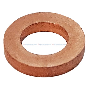 Tätningsring, munstyckeshållare innerø-7,1x ytterø-12, 12,3x D