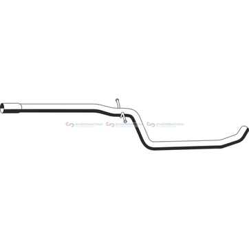 Avgasrör, Mitt Mitte