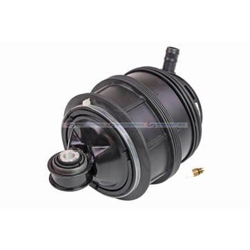 Luftfjäder, fjädring, Bakaxel vänster