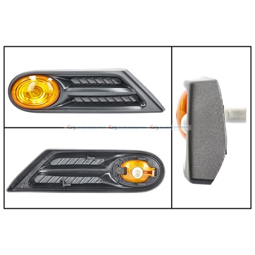 Blinkers, Höger fram