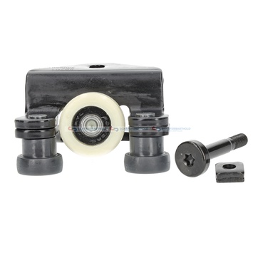 Rullstyrning, skjutdörr