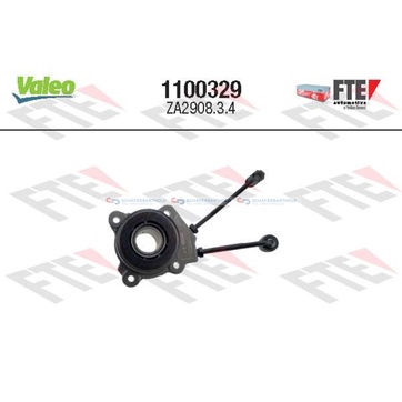 Central slavcylinder, koppling