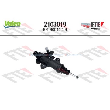 Huvudcylinder, koppling