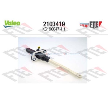 Huvudcylinder, koppling