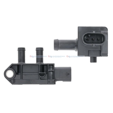 Tryckrör, tryckgivare (partikelfilter)