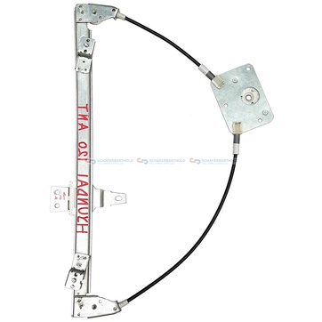 Fönsterhiss, Höger fram