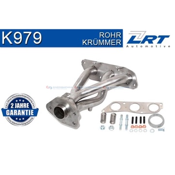 Grenrör, avgassystem