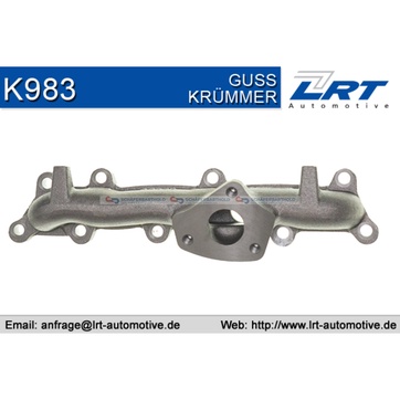 Grenrör, avgassystem