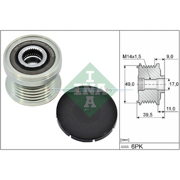 Generator, Freewheel Clutch