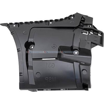 Fäste, stötfångare, Vänster bak