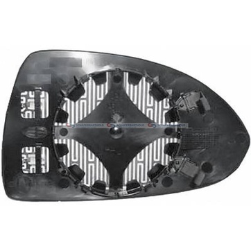 Spegelglas, backspegel, Höger