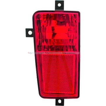 Bakre dimljus, Vänster