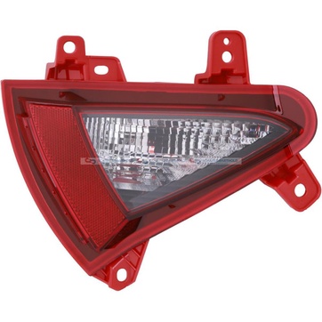 Bakre dimljus, Vänster