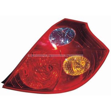 Glas, bakljusenhet, Höger