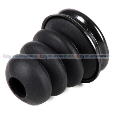 Genomslagsgummi, Bak