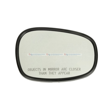 Spegelglas, backspegel, Höger