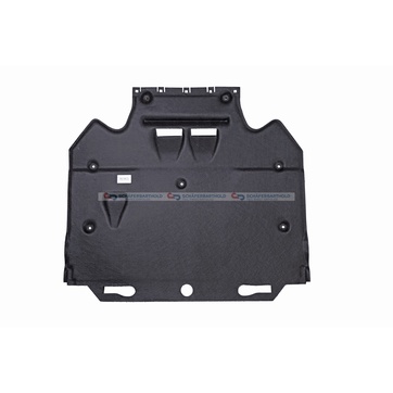 Motorskyddsplåt, Bak