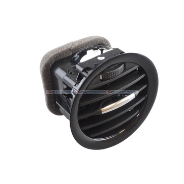 Instrumentbrädans luftmunstycke, Fram